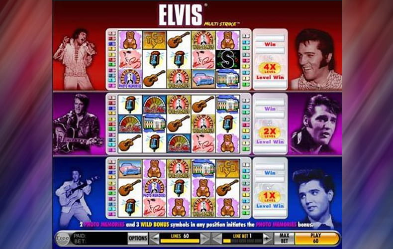  Elvis Multi Strike Slots de graça – Jogue os melhores caça-níqueis King of Rock 'n' Roll